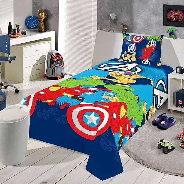 Jogo cama Sonic - Vingadores - Toy Story Lepper - opção quarto