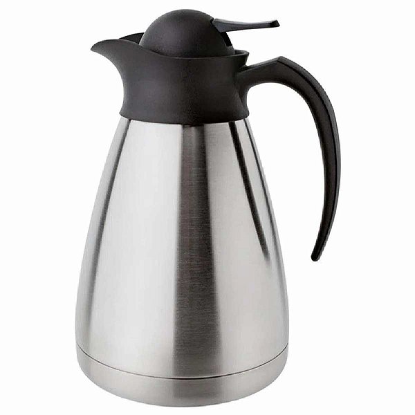 Garrafa Térmica Invicta Wave Inox 1 Litro Bule Térmico Café Água Chá