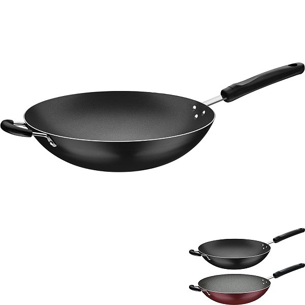 Frigideira Wok Tramontina Loreto  32cm Alumínio Antiaderente Starflon