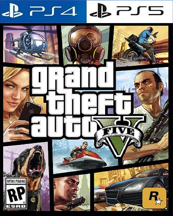Grand Theft Auto V - GTA V PS4 Digital - SaveGames - Games Digitais Para o  seu console