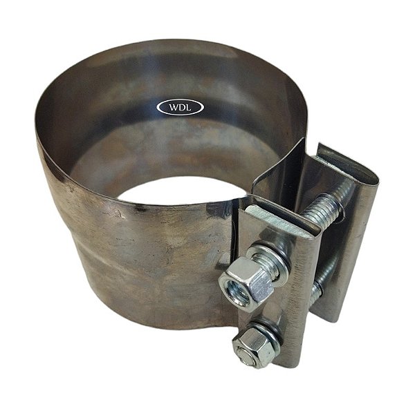 6954920040 - BRAÇADEIRA INOX TUBO COLETOR 1620/1622/OF1721/OF1722 - 3.1/2"