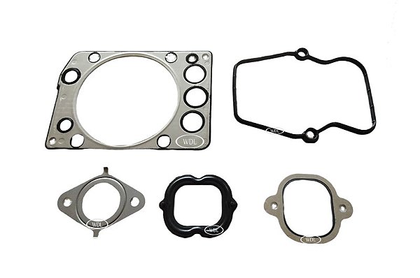 4570101021 - KIT JUNTAS CABEÇOTE TPA PLASTICO / COLETOR OM 457 - ANEL GROSSO C/CANALETA