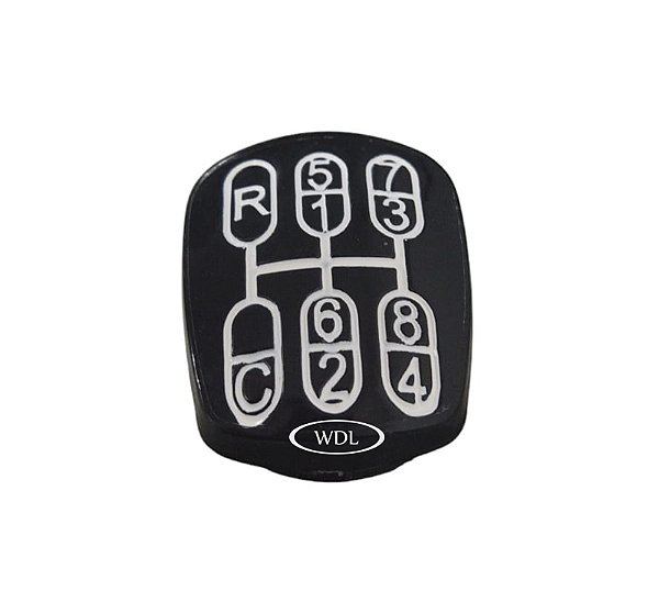 6932687057 - TAMPA PUNHO 8 MARCHAS - PRETA