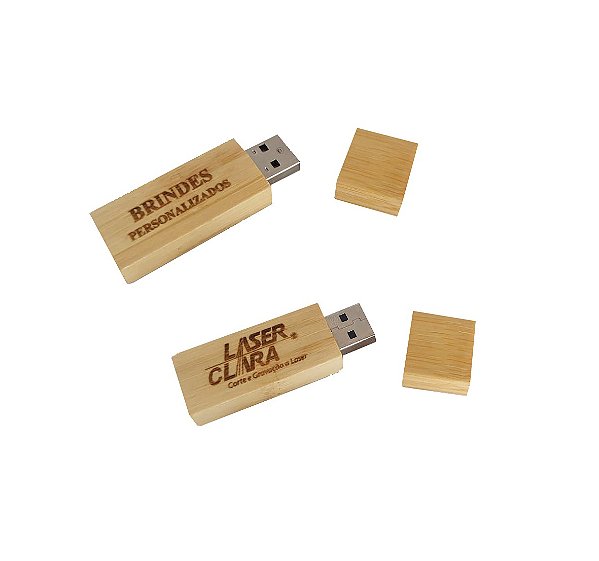 Pen drive  bambu 16 GB - Personalizado