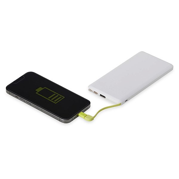 Power Bank 10.000mAh com Indicador LED - Personalizado