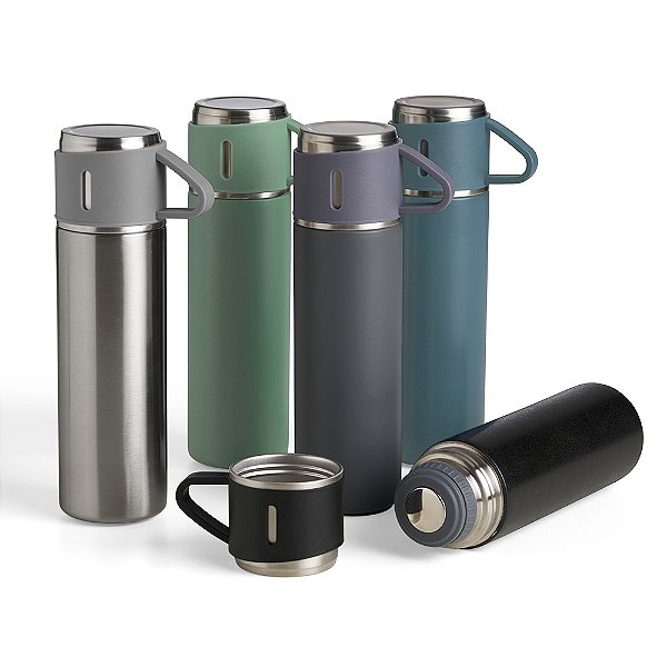 Garrafa Térmica Inox 450ml - Personalizada