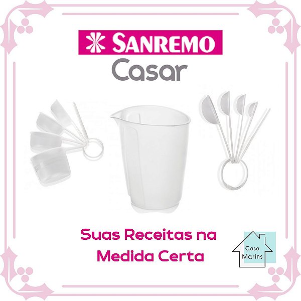 Medidores Plástico Sanremo