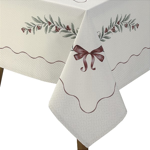 Toalha de Mesa Quadrada 4 lugares Dohler Natal Matisse Natal 123