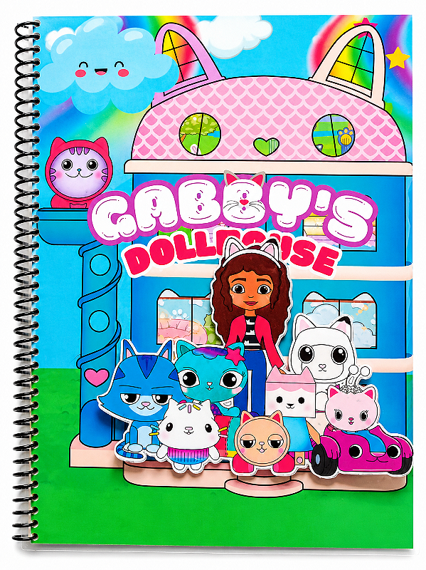 Livro Infantil Interativo A Casa Mágica da Gabby