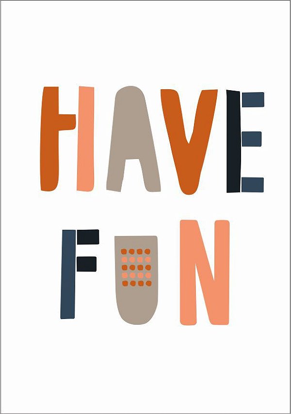 Quadro Infantil have fun