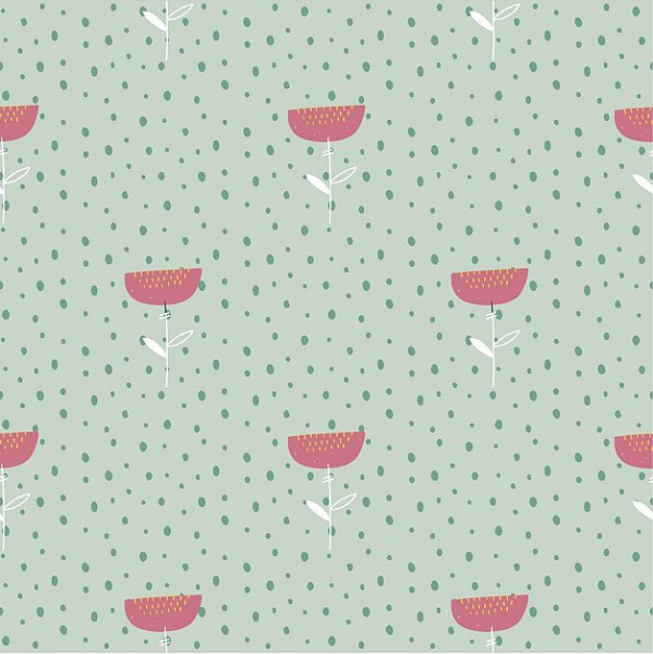 Papel de Parede Tulipa