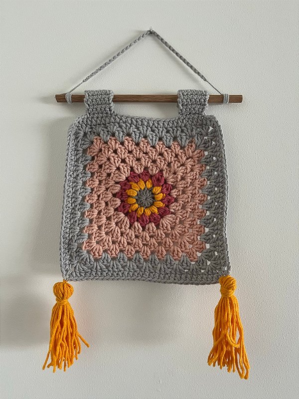 Adorno Crochê Flor