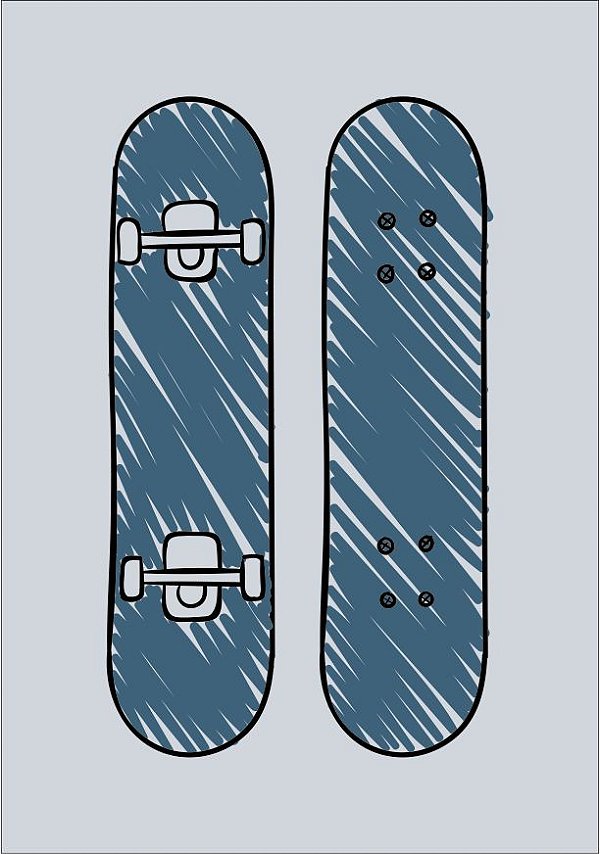 Quadro Infantil SK8