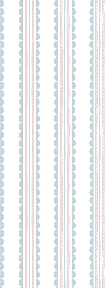 Papel de Parede Listra Ondinhas