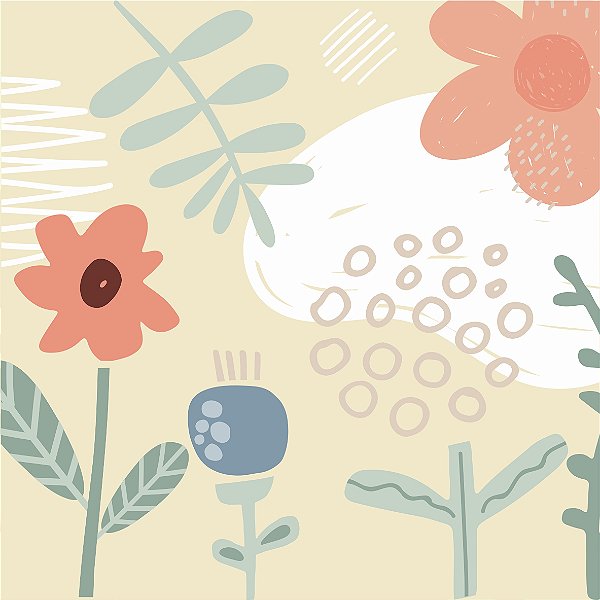Painel de Parede Sonhando em Flor