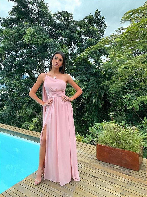 Vestido Longo Grécia Rose