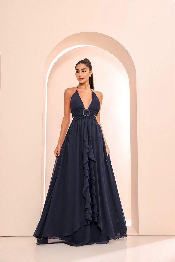 Vestido Longo Beth Marinho