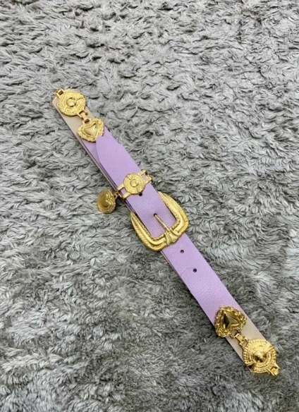 Cinto Coraçao Lilas