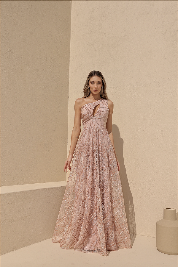 Vestido Longo Noruega Rose
