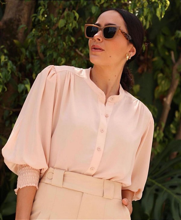 Camisa Martina Areia