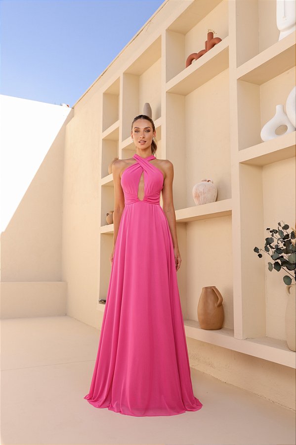 Vestido Longo Bali Pink