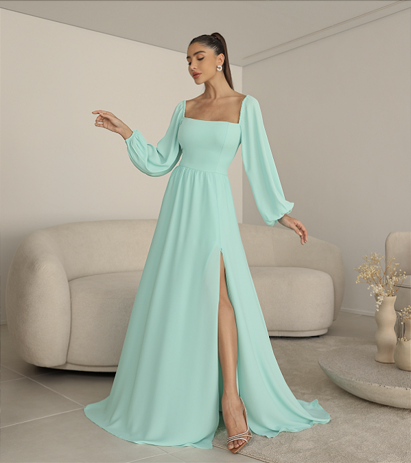 Vestido Longo Mika Tiffany