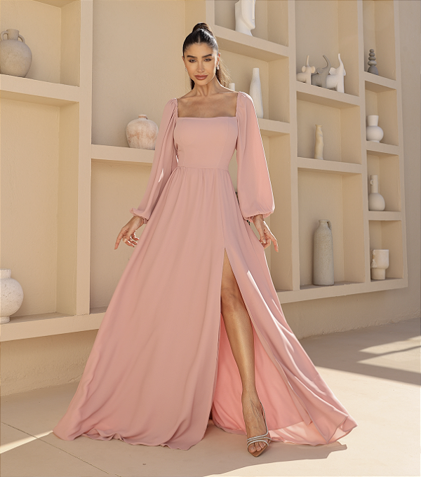 Vestido Longo Mika Rose
