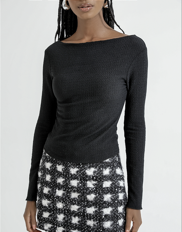 Blusa Luca Preto