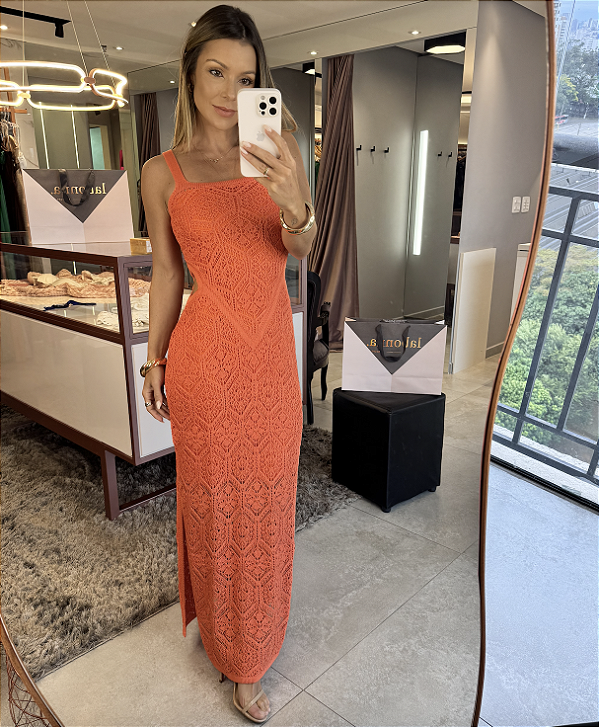 Vestido Tricot Mar Coral