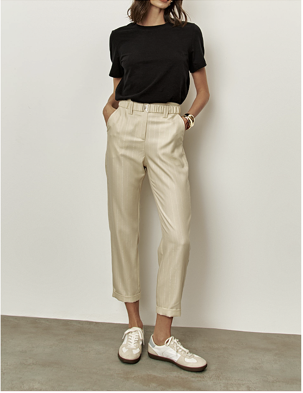Calça Alfaiataria Aurora Areia