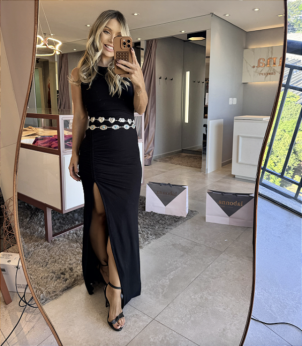 Vestido Longo Mor Preto