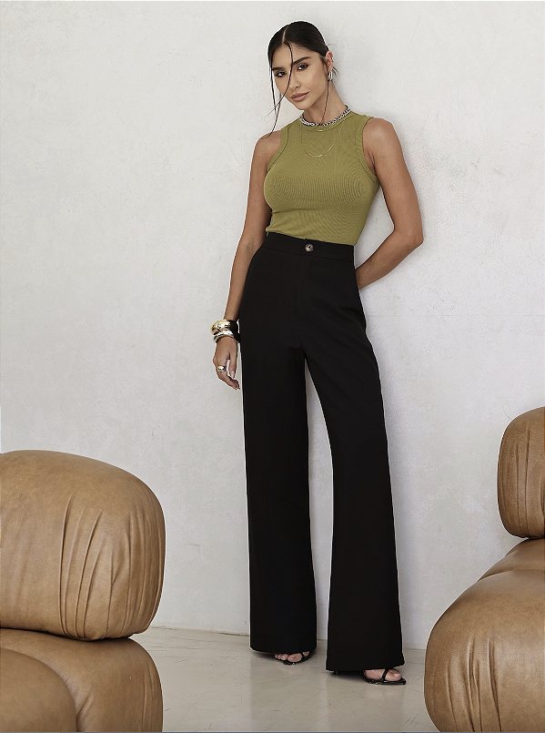 Calça Pantalona Jack  Preto