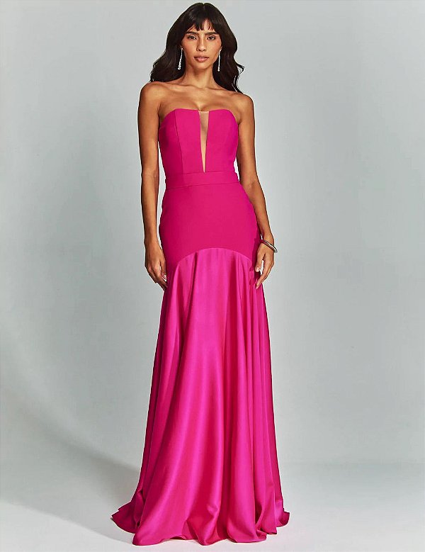 Vestido Longo Oslo Pink