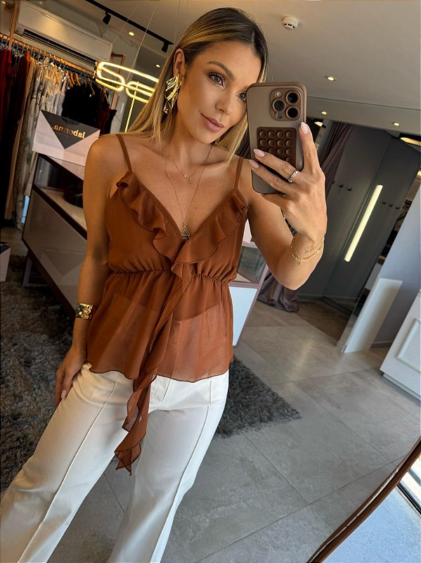 Regata Boho Allu Marrom