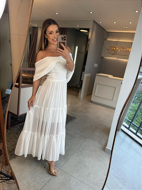 Vestido Midi Catarina Off