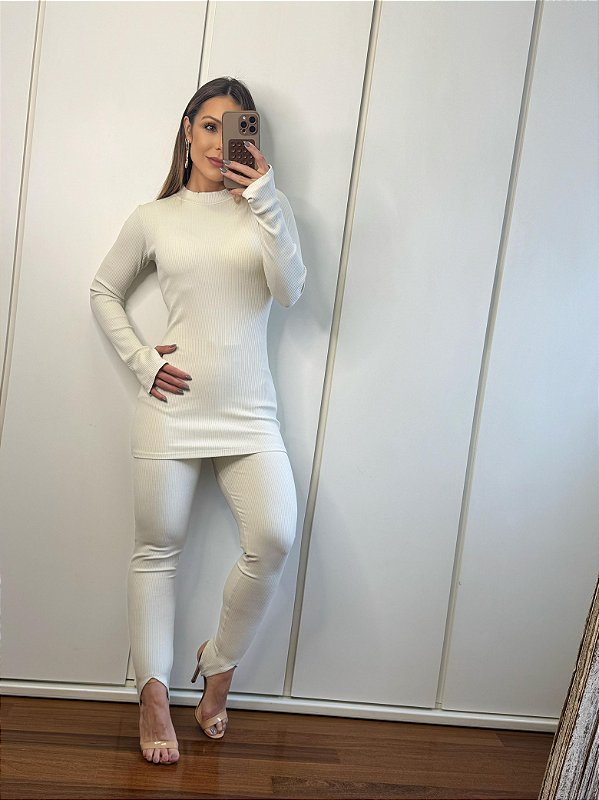 Conjunto Allure Pezinho Creme