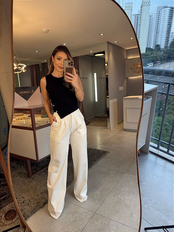 Calça Chloe Vanessa Branco
