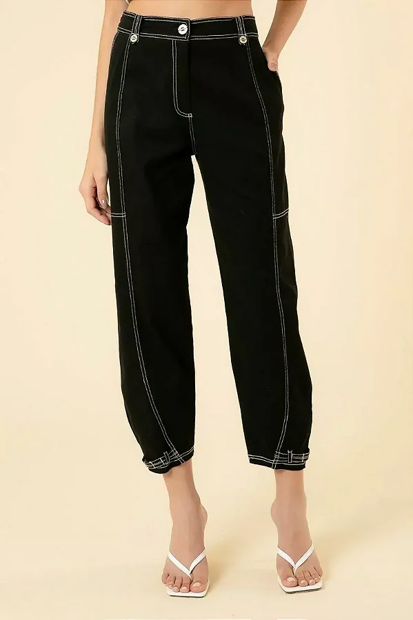 Calça Pesponto Lyna Preto
