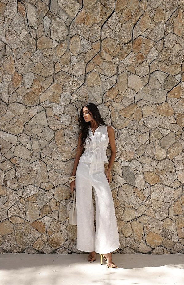 Conjunto Linho Nana Branco