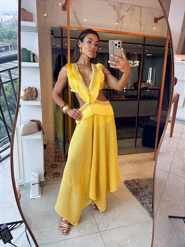 Vestido Anastasia Amarelo