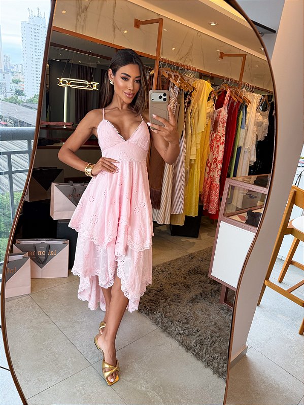 Vestido Mullet Dream Rosa