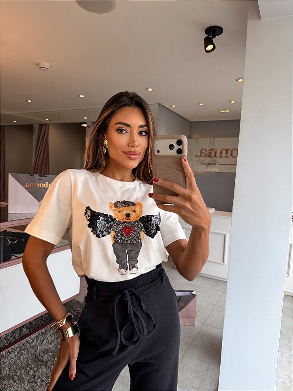 Camiseta Urso Anjo