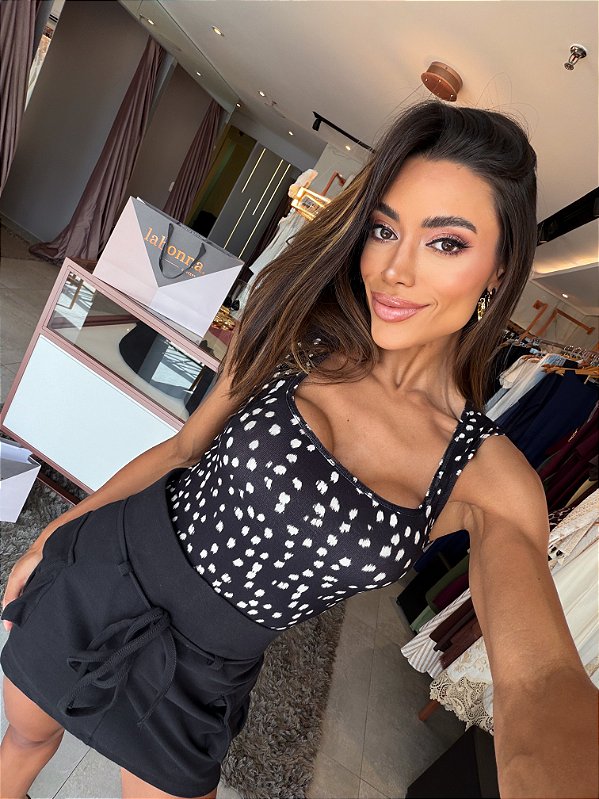 Body Bamby Stella Preto