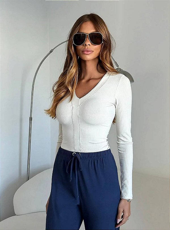 Blusa Detalhe Allure Off