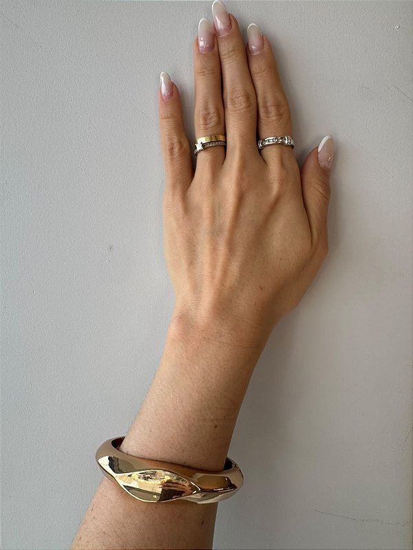 Bracelete Dourado Ananda