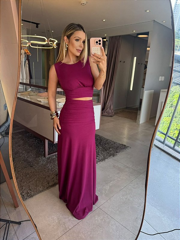 Conjunto Bárbara Fúcsia