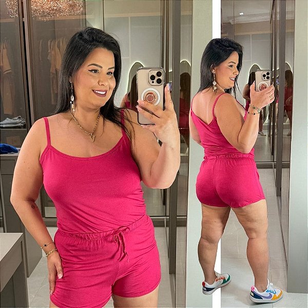 Alcinha Malha KD Pink Plus Size