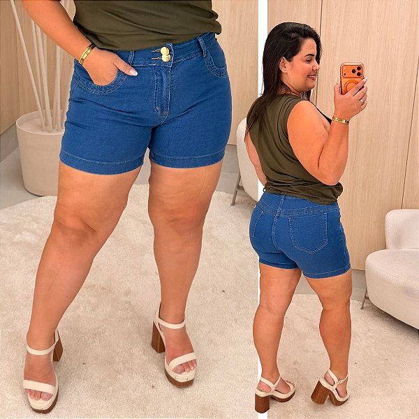 Short Jeans Awa Carla Plus Size