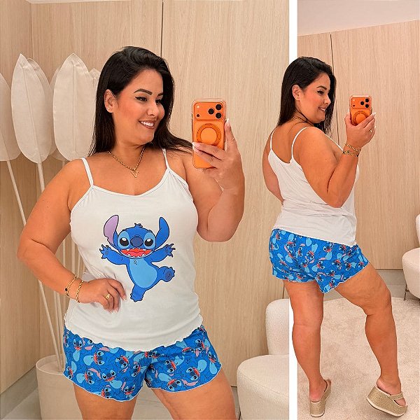 Pijama Stitch Plus Size