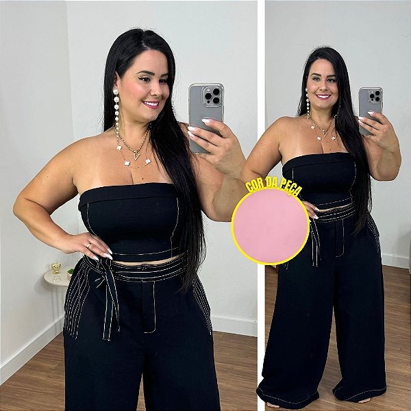 Conjunto Ivi Rosa BB Plus Size
